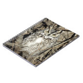 B51 Great Horned Owl Notitieboek (Linkerzijde)