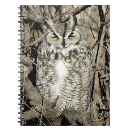 B51 Great Horned Owl Notitieboek