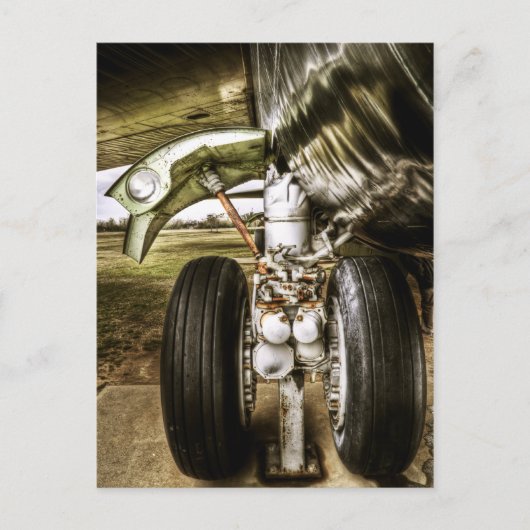 B52 Bomber-landinggestel Briefkaart (Voorkant)