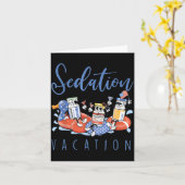 B52 Chill The Fourth Out Icu Nurse Benadryl Haldol Kaart (Gele Bloem)