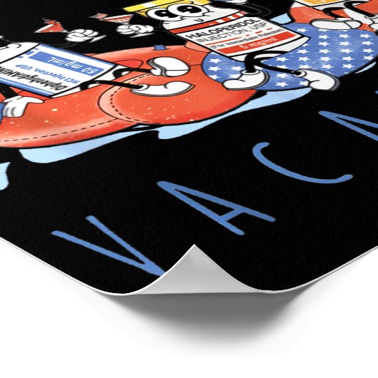 B52 Chill The Fourth Out Icu Nurse Benadryl Haldol Poster (Hoek)