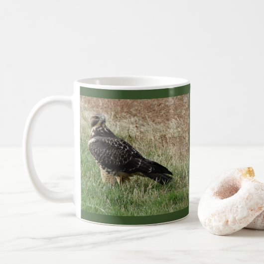 B52 Swainson's Buizerd Koffiemok (Met donut)