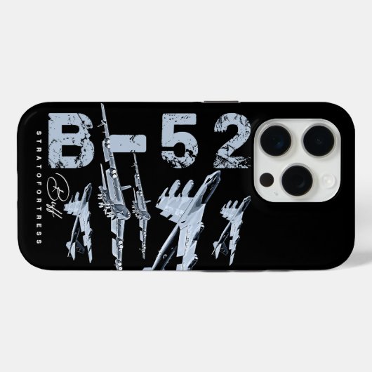 B52 USAF zware bommenwerper vliegtuig telefoonhoes Case-Mate iPhone Case (Achterkant (horizontaal))