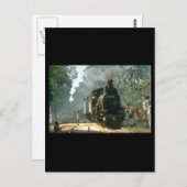 B5305 stopt om stoomstoomtreinen op te heffen briefkaart (Voorkant / Achterkant)