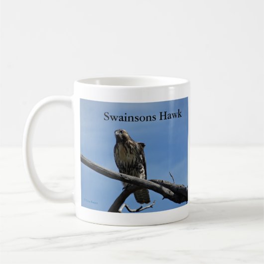 B54 Swainson's Hawk Koffiemok (Links)