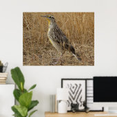 B57 Westelijke Weideleeuwerik Poster (Thuiskantoor)