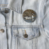 B5 Pijlstaartwoerd Ronde Button 5,7 Cm (In situ)