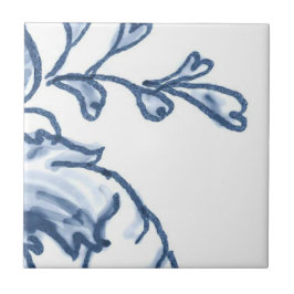 B6 - Schrapping van de muurschildering van het man Tegeltje