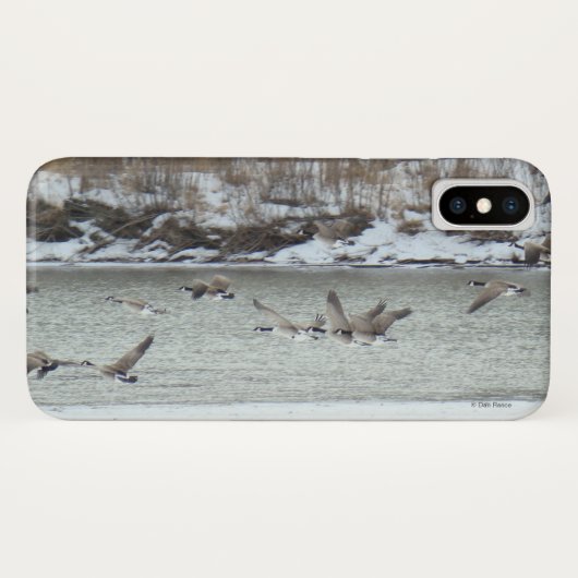 B7 Canadese Ganzen Case-Mate iPhone Case (Achterkant (horizontaal))