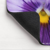 b7 Paarse Lavender Pansy Muismat (Hoek)