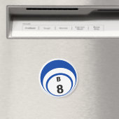 B8 bingobal koelkastmagneet magneet (Insitu (Vaatwasser))