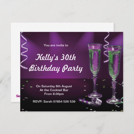 B8 KAART (Voorkant / Achterkant)