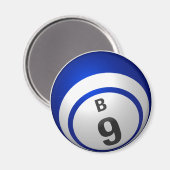 B9 bingobal magneet (Voorkant / Achterkant)