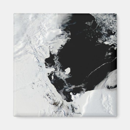 B-15J ijsberg op het Ross-Zee, Antarctica Magneet (Voorkant)