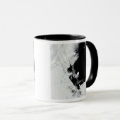 B-15J ijsberg op het Ross-Zee, Antarctica Mok (Voorkant rechts)