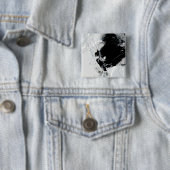 B-15J ijsberg op het Ross-Zee, Antarctica Vierkante Button 5,1 Cm (In situ)