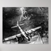 B-17 Bomber Over Duitsland - 1943 Poster (Voorkant)