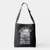 B-17 Bommenwerper Bemanningsbroederschap Crossbody Tas (Achterkant)