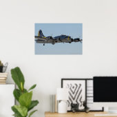B-17 Flying Fortress 3 poster (Thuiskantoor)