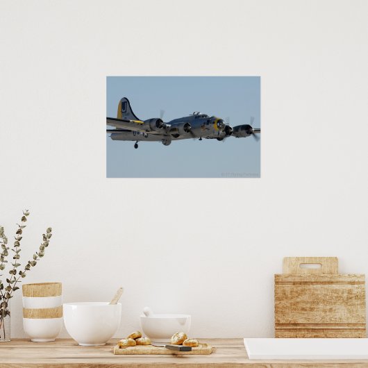 B-17 Flying Fortress 3 poster (Keuken)