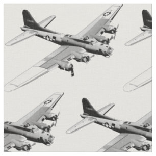 B-17 Flying Fortress Fabric Stof