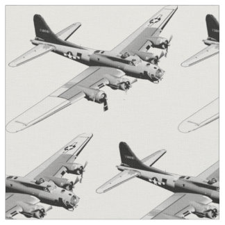 B-17 Flying Fortress Fabric Stof