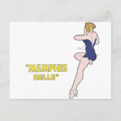 B-17 Flying Fortress Memphis Belle Nose Art Briefkaart (Voorkant)