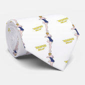 B-17 Flying Fortress Memphis Belle Nose Art Stropdas (Opgerold)