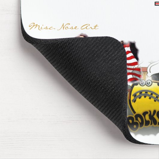 B-17 FLYING FORTRESS, Misc. Nose Art Muismat (Hoek)