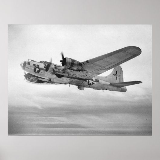 B-17 "Flying Fortress" Poster (Voorkant)