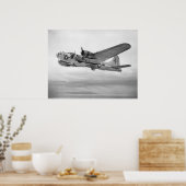 B-17 "Flying Fortress" Poster (Keuken)