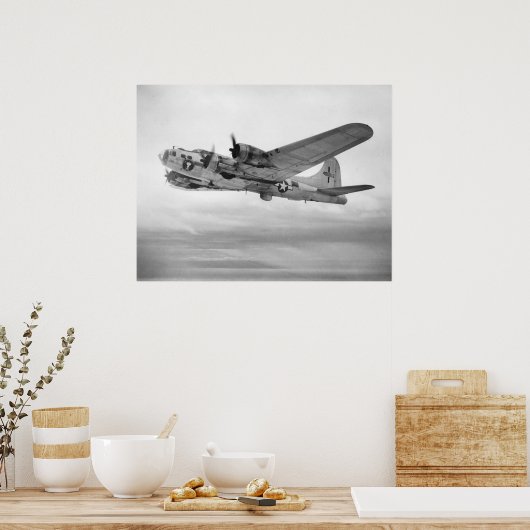 B-17 "Flying Fortress" Poster (Keuken)