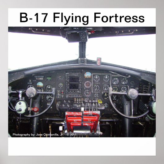 B-17 Flying Fortress - Poster (Voorkant)