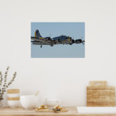 B-17 Flying Fortress Poster (Keuken)