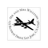  B-17 Flying Fortress Rubberstempel (Afrduk)