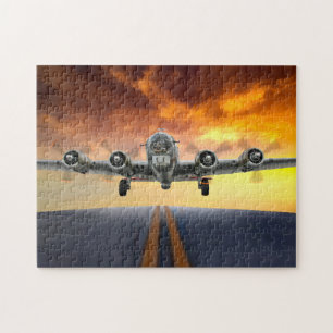 B-17 FLYING FORTRESS TAKEFFING LEGPUZZEL
