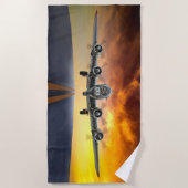 B-17 FLYING FORTRESS TAKEFFING STRANDLAKEN (Voorkant)