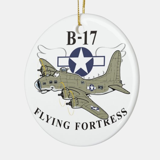 B-17 KERAMISCH ORNAMENT (Links)