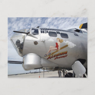 B-17-nose kunst briefkaart