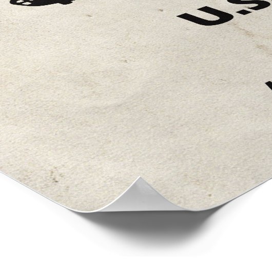 B-17 Poster van het vliegdekvliegtuig voor vliegen (Hoek)