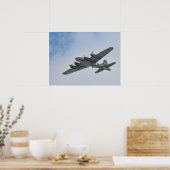 B-17 Tweede Wereldoorlog Poster (Keuken)