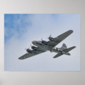 B-17 Tweede Wereldoorlog Poster (Voorkant)