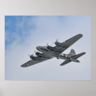 B-17 Tweede Wereldoorlog Poster
