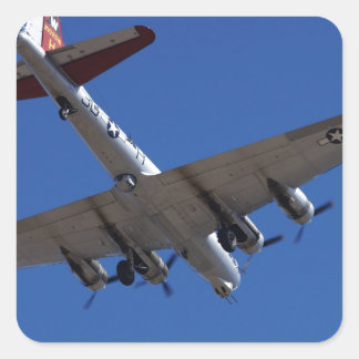 B-17 VIERKANTE STICKER