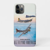 B-17 Vliegen FORT BOMMENWERPER SQUADRON Case-Mate iPhone Case (Achterkant)