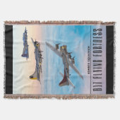 B-17 Vliegen FORT BOMMENWERPER SQUADRON Deken (Voorkant)