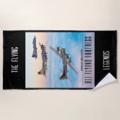 B-17 Vliegen FORT BOMMENWERPER SQUADRON Strandlaken (Voorkant)