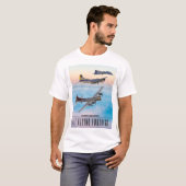 B-17 Vliegen FORT BOMMENWERPER SQUADRON T-shirt (Voorkant volledig)