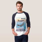 B-17 Vliegen FORT BOMMENWERPER SQUADRON T-shirt (Voorkant volledig)