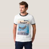 B-17 Vliegen FORT BOMMENWERPER SQUADRON T-shirt (Voorkant volledig)
